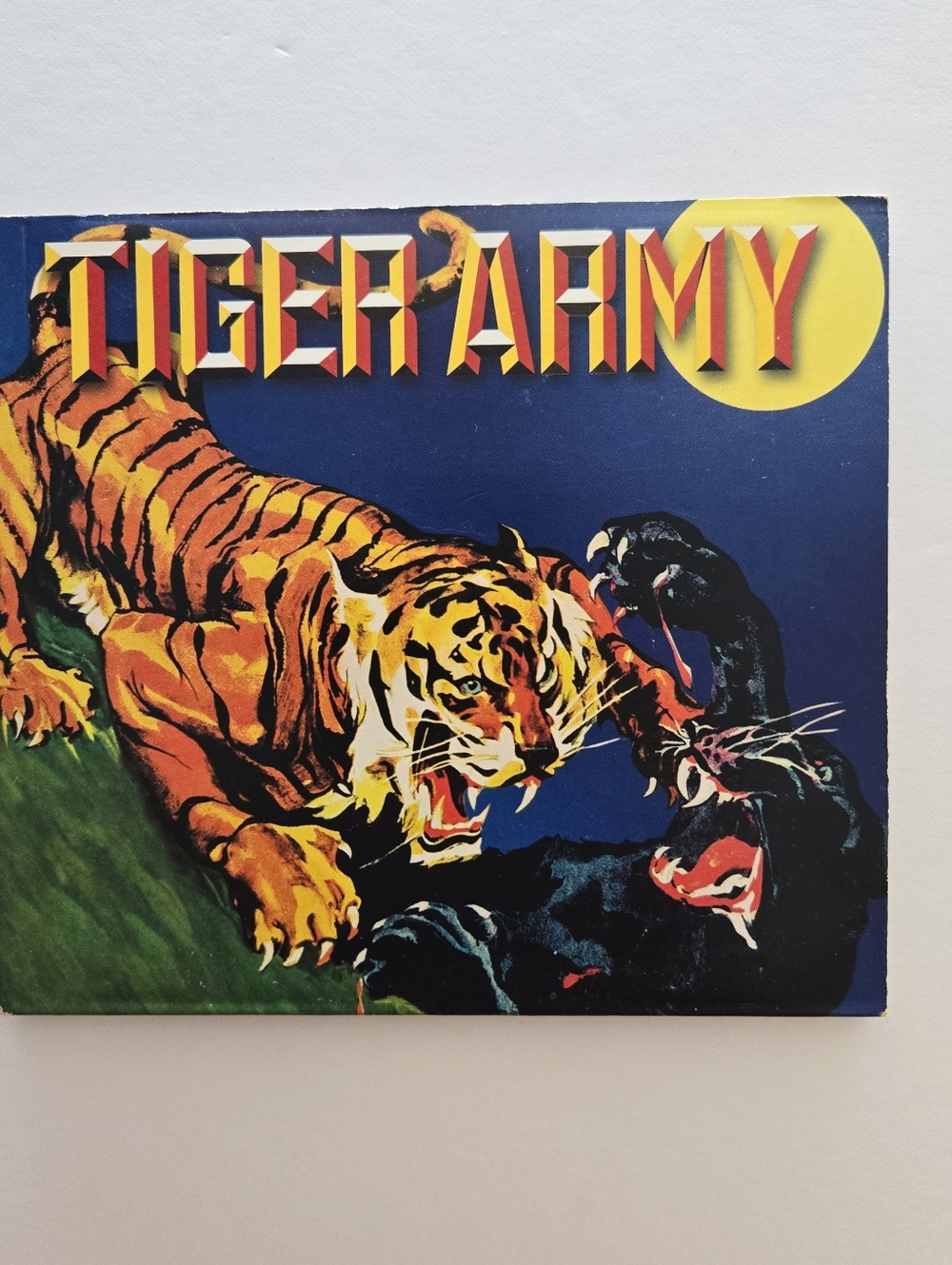TIGER ARMY Self Titled CD 1999 Hellcat Records 80421-2 Digipak Psychobilly